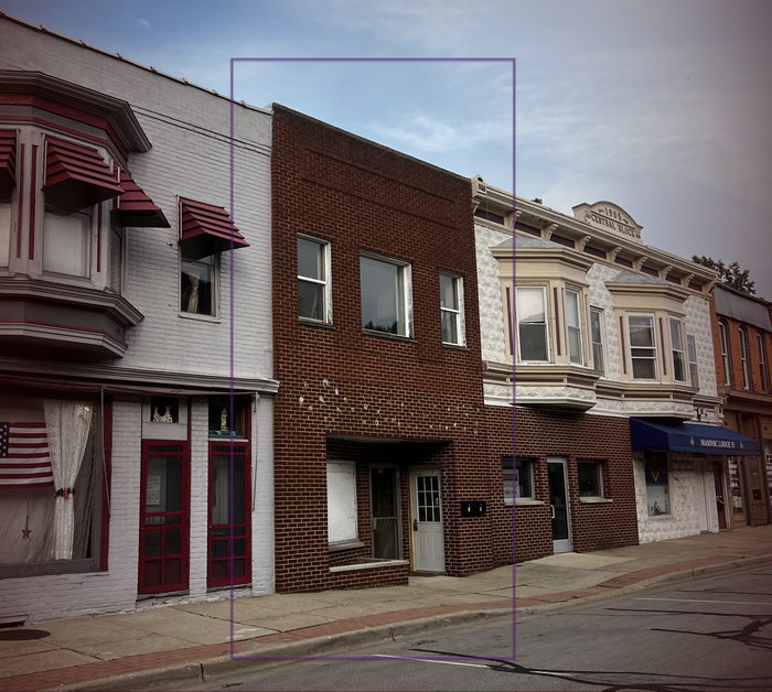 Park Theatre - July 2 2022 Photo Marquee Fasteners Visible (newer photo)
